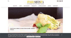 Desktop Screenshot of italiasquisita.net