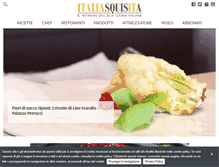 Tablet Screenshot of italiasquisita.net